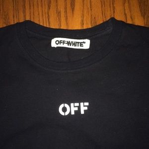 off white heavy tee